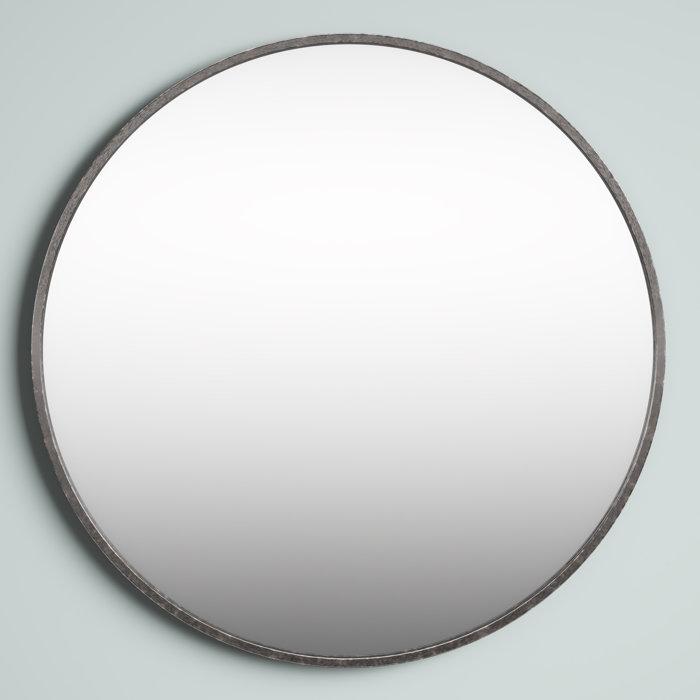 Greyleigh™ Zora Round Metal Wall Mirror & Reviews Wayfair